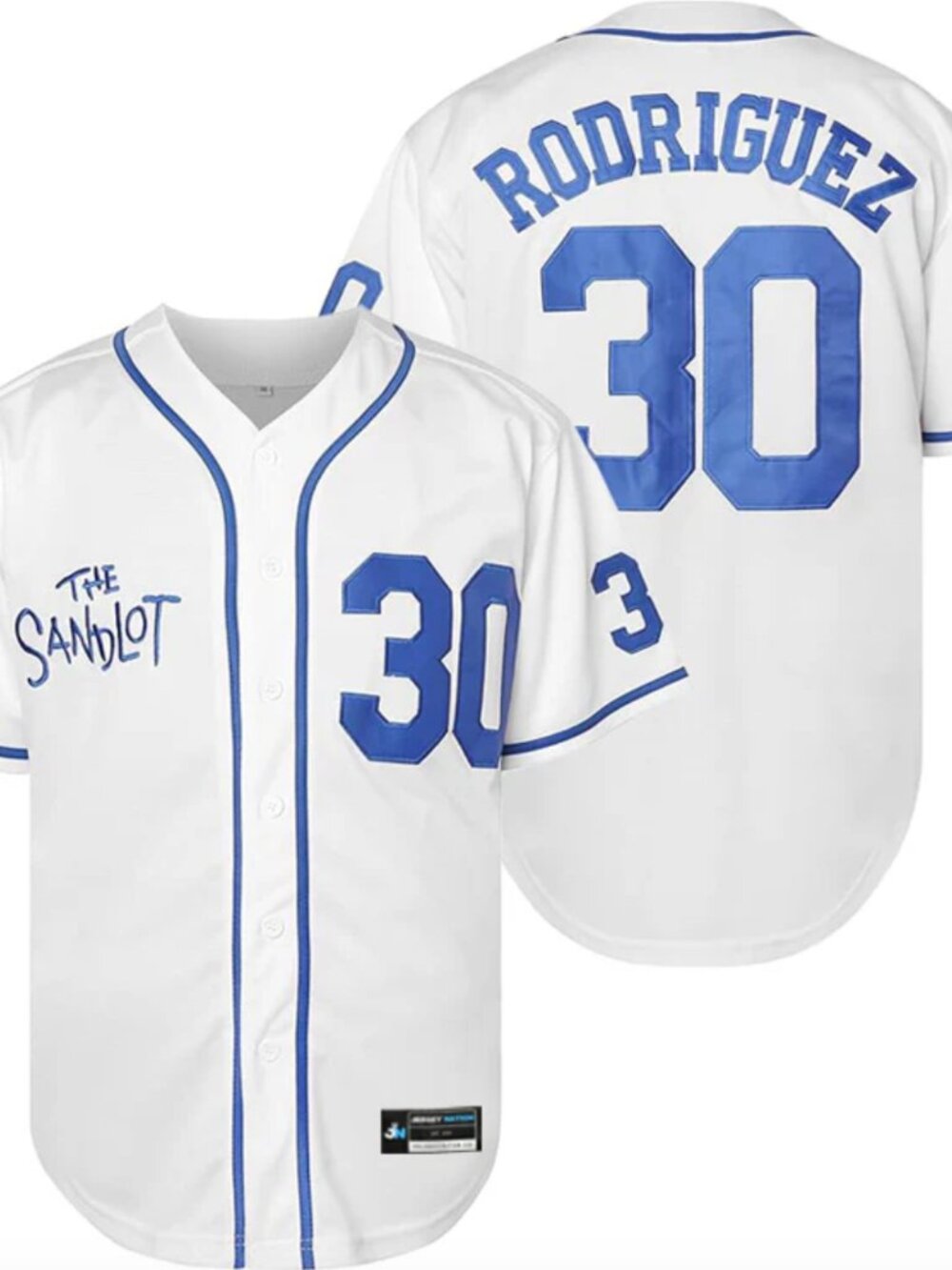 NWT Headgear Classics The Sandlot Benny ‘The Jet’ Rodriguez Dodgers Jersey